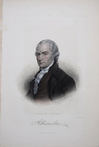 Henry Bryan Hall (1808-1884), After Archibald Robertson (1765-1835), Alexander Hamilton