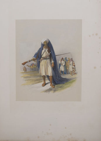David Roberts (1796-1864), Arabs of the Tribe of the Benisaid