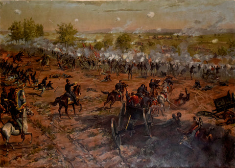 Thure de Thulstrup (1848-1930), Illustrator, Battle of Gettysburg