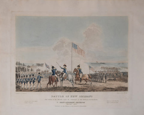 Samuel Seymour (1797-1822), Battle of New Orleans