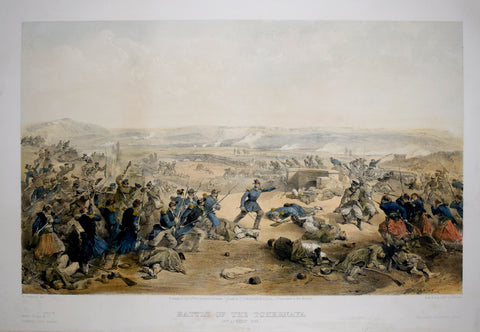 William Simpson (1823-1899), Illustrator, Battle of the Tchernaya