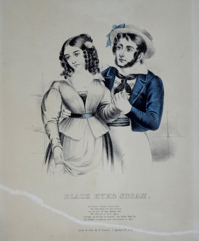 Nathaniel Currier (1813-1888) & James Ives (1824-1895), Black Eyed Susan