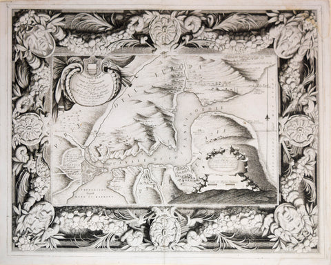Vincenzo Maria Coronelli (Italian, 1650-1718), Bosforo Tracio Haggadi Canale di Constantinopoli