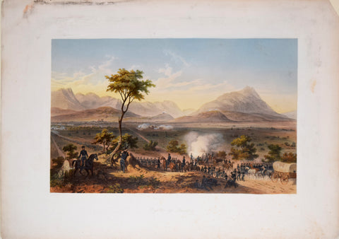 Carl Nebel (1805-1855), Illustrator, Capture of Monterrey