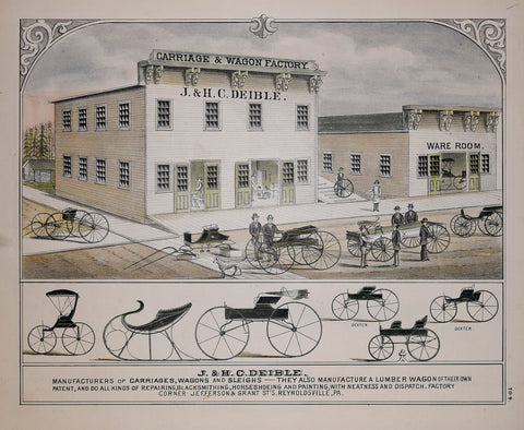 J& H. C. Deible Carriage and Wagon Factory