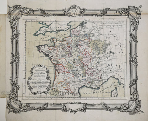M. Rizzi-Zannoni, Carte des conquetea Britanniques en Normandie et en Aquitaine...