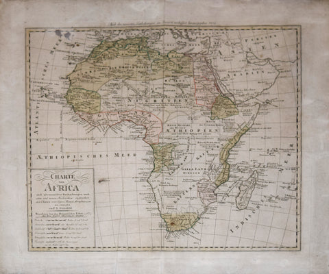 Franz Ludwig Gussefeld (1744-1807), after Sayer, Rennel and Arrowsmith, Charte von Africa…