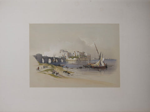 David Roberts (1796-1864), Citadel of Sidon