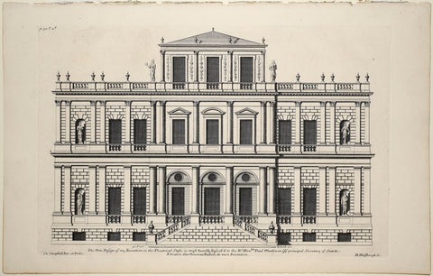 Colen Campbell (1676–1729), Plate 90, Vol. 2