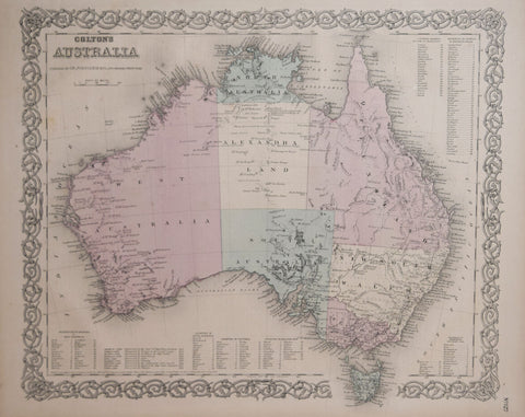 George Woolworth Colton (1827-1901), Colton’s Australia