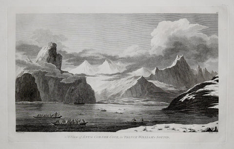 Captain James Cook (1728-1729) and John Webber (1751-1793), A View of Snug Corner Cove in Prince Williams Sound