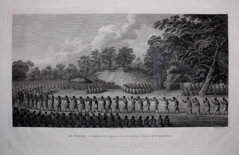 Captain James Cook (1728-1729) and John Webber (1751-1793), The Natche, a Ceremony in Honour of the Kings Son in Tongataboo