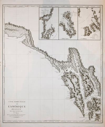 George Vancouver (1757-1798), Cote Nord-Ouest de L'Amerique Reconnue le Cap Vancouver V Partie