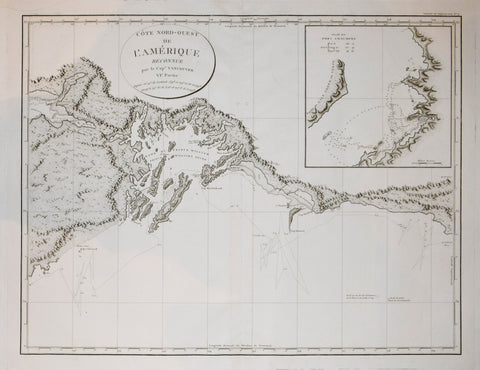 George Vancouver (1757-1798), Cote Nord-Ouest de L'Amerique Reconnue le Cap Vancouver VI Partie