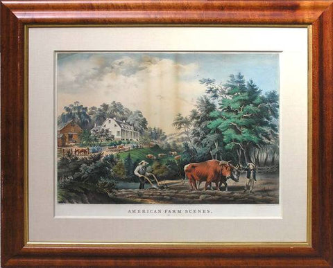 Nathaniel Currier (1813-1888) & James Ives (1824-1895), American Farm Scenes, No. 1