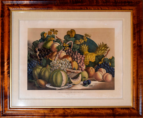 Nathaniel Currier (1813-1888) & James Ives (1824-1895), American Prize Fruit