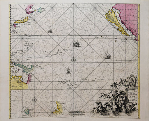 Frederick De Wit (1630-1706), Magnum Mare del Zur cum Insula California