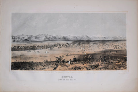 Alfred E. Mathews (1831-1874), Denver, City of the Plains