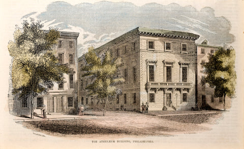 Nicholas B. Devereux, engraver, The Athenaeum Building, Philadelphia