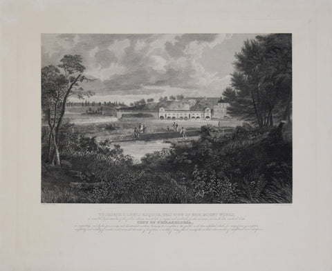 Thomas Doughty (1793-1856), To Joseph S. Lewis Esquire, This View of Fairmount Works..