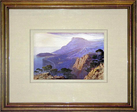 Edward Lear (1812-1888), Monaco