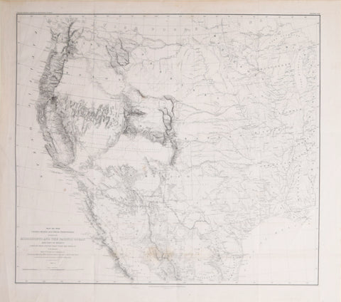 Lieut. William H. Emory (1811-1887), Map of the United States and their Territories between the Mississippi and the Pacific Ocean and Part of Mexico
