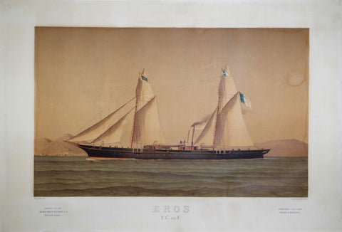 Eugene Ciceri (French, 1813-1890), Eros, Yacht Club of France