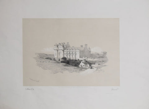 David Roberts (1796-1864), Falkland Castle