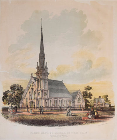 James Fuller Queen (1820 or 1821-1886), First Baptist Church of West Philadelphia