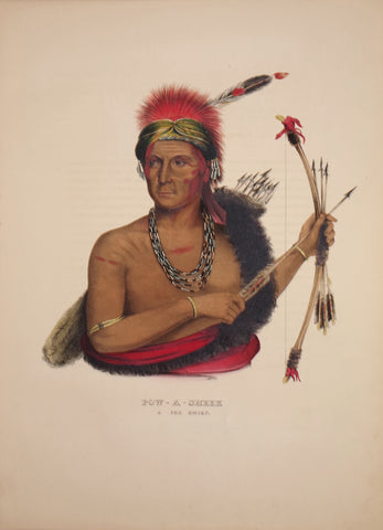 Thomas McKenney (1785-1859) & James Hall (1793-1868), Fox Chief, Pow-A-Sheek