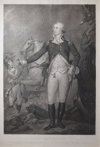 William Warner (1813-1848) after John Trumbull (1756-1843), Gen. Washington (On the Battlefield at Trenton)