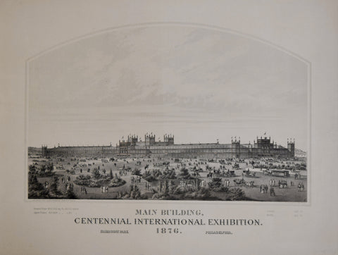 H.J. Toudy, Main Building, Centennial International Exhibition, 1876