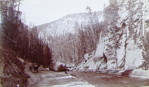 Frank Jay Haynes (1853-1921), Gibbon Canyon