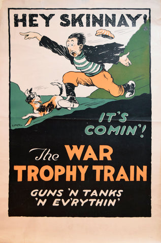 Lentz, artist, Hey Sinnay! The War Trophy Train