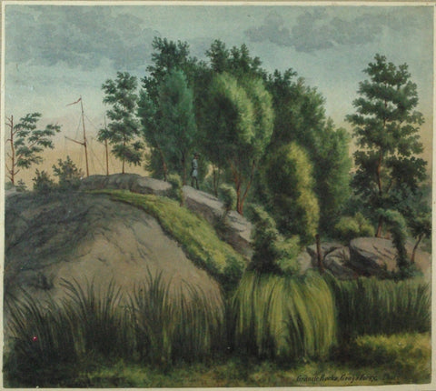 August Köllner (active 1838–72), Granite Rocks, Grays Ferry, Phila. Pa. Jy 22nd 1878