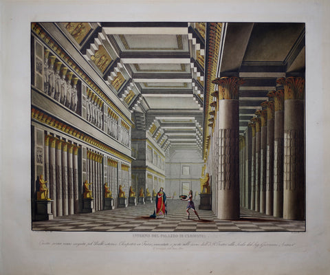 Alessandro Sanquirico (1777-1849), Interno del Palazzo