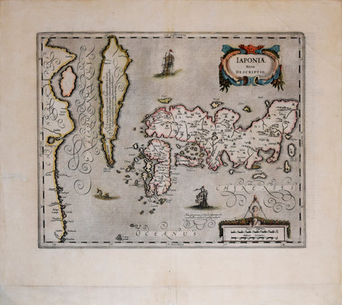 Jan Jansson (Dutch, 1588-1664), Iaponiae Nova Descriptio