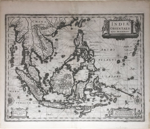 Johannes Janssonius (Dutch, 1588-1664), Indiae Orientalis Nova Descriptio