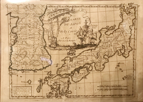 George Louis Le Rouge, Carte du Japon et de la Corée