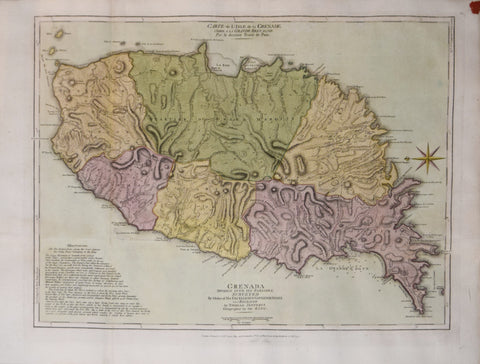 Thomas Jefferys (1719-1771), Grenada