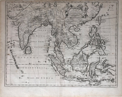 John Speed (1552-1629), A New Map of East India