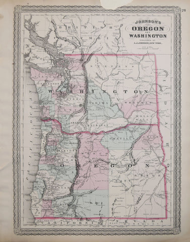 A.J. Johnson, Oregon & Washington