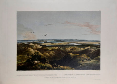 Karl Bodmer (1809-1893), Tab. 29, Junction of the Yellow Stone River with the Missouri