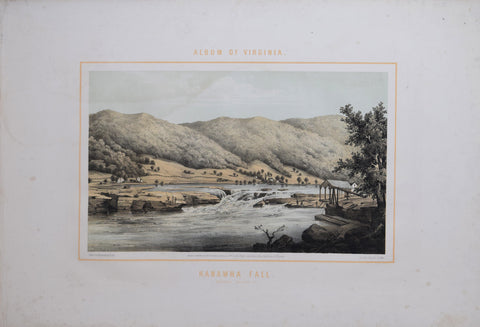 Edward Beyer (1820-1865), Kanawha Fall