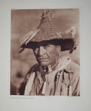 Edward S. Curtis (1868-1953), Klamath Warrior's Head-Dress Pl 449