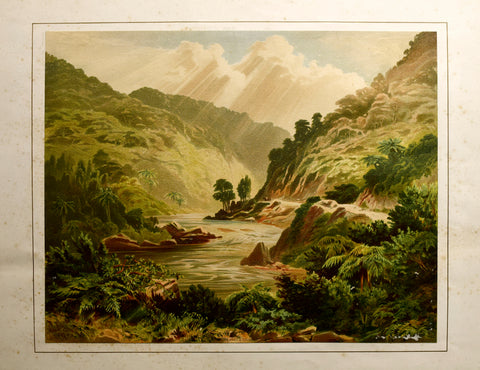 John Gully (1819-1888), Manawatu Gorge - Wellington