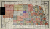 F. Hirschfield, Civil Engineer, Map of Nebraska Published by the State Journal Co., Lincoln, Neb.