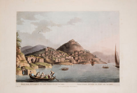 Luigi Mayer (1755-1803), Principal Entrance of the Harbour Cacamo [Palermo, Italy]