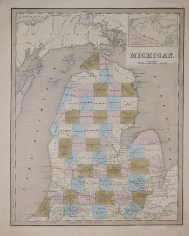 Thomas G. Bradford (American, 1802-1887), Michigan