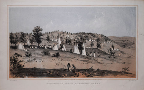 Alfred E. Mathews (1831-1874), Monuments, Near Monument Creek